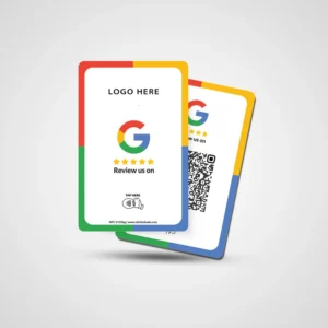 NFC+QR Google Review PVC Card